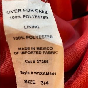 Red taffeta Dress with tool underlay